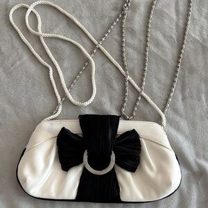 Elegant Black and White Women's Bag